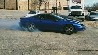 1996 Camaro Z28 Burnout