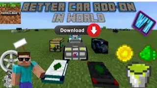 car addon for minecraft  pocket edition 1.19 car mod download