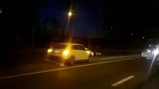 вылетел с дороги в кювет