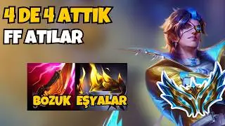 4 DE 4 ATINCA FF ATILAR 🔥EUW CHALLENGERA 11