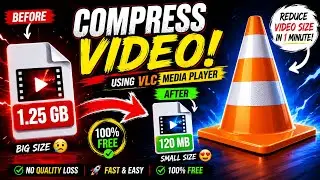 How To Compress a Video Without Losing Quality By Using VLC Media Player | 2020