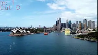 Plainsight vision AI tracks ships coming in and out of Sydney Harbor.