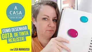 Como Desenhar Gota de Tinta Realista