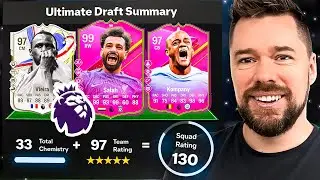 HIGHEST Rated Premier League FUT Draft Challenge! 😲 FC 24 Ultimate Team