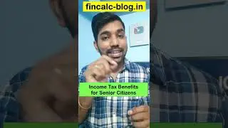 Senior Citizens Income Tax Benefits 