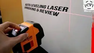Tacklife SC-L02 Crosshair Laser Unboxing & Review