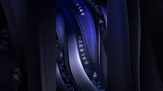 Luxury gear metal starry blue