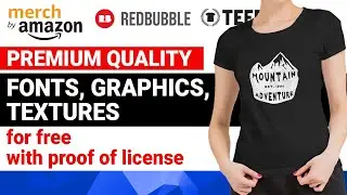 Print on Demand | Premium Quality Fonts & Graphics for Free