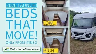 🆕 Itineo 2026 A-Class Motorhomes | Unique Height-Adjustable Beds + Budget-Friendly Innovation!