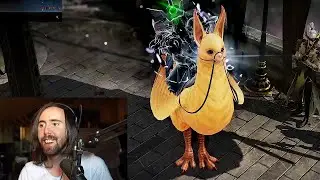 Asmongold gets the Chocobo Mount in Lost Ark