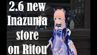 New shop in 2.6 Genshin Impact - Ritou Island (Inazuma)