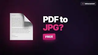 PDF to JPG in your browser, free, no upload