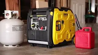 Champion 5500-Watt Wireless Start Dual Fuel Portable Inverter Generator with CO Shield (Mod. 201408)