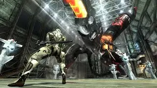 Metal Gear RAY bossfight (DLC Sam)