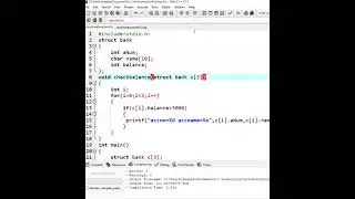 Passing array of structures as Argument to a Function