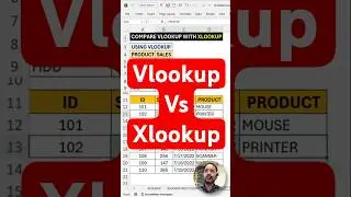 Compare Vlookup and Xlookup Right to Left | Xlookup Right to Left | Xlookup Formula | Xlookup Trick🔥