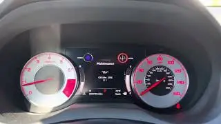 19-22 Acura RDX oil reset using track pad and screen