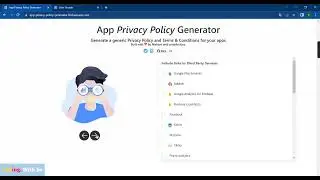 How to Generate PRIVACY POLICY for your APP [100% free]