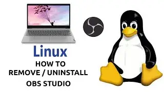 HOW-TO Remove OBS how uninstall OBS on Linux IWcoding