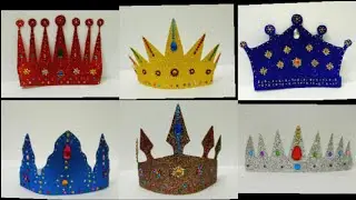Glitter sheet crown 👑 models#crownmodels#craft#glittersheetcraft#glittersheetcrownmodel#tlm