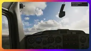 My First few attempts of Solo flight with Ms Flight Simulator