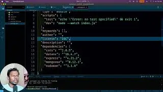 Node express Backend Setup