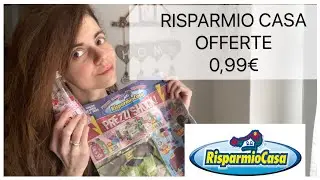 PRODOTTI a 0,99€ da RISPARMIO CASA e CI SON CASCATA DI NUOVO!