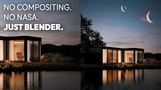 Create a REAL SKY in Blender with no HDRI!