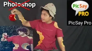 #Tutorial cara edit foto kren manipulas seperti editor profesional di picsaypro seperti di Photoshop