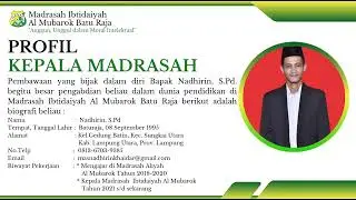 PROFIL MADRASAH IBTIDAIYAH AL MUBAROK