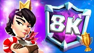 Всегда Первый взял 8000 кубков! Спелбейт решает! / Clash Royale