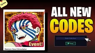 *SECRET UPDATE!* | Demon Souls Simulator CODES  2025 | ROBLOX Demon Souls Simulator CODES