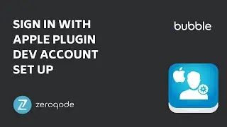 Sign in with Apple Plugin Dev Account Set Up