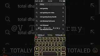 How to lock the caps lock in phone