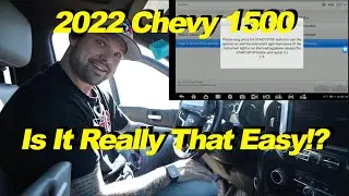 All Keys Lost | 2022 Chevy Silverado Smart Key Programming | IM608 Pro II + Slot Location Tip