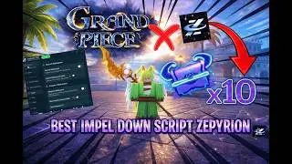 [GPO] The FASTEST Impel Down Script? Zephyrion Hub Showcase! (Best Gpo Script) |