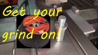 Making a Bowl/Cup Grinding Wheel Arbor for the Mill