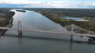Lewis and Clark Bridge in Louisville, Kentucky