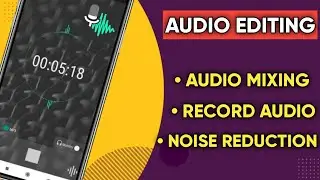 Record And Edit Your Voice & Remove Background Noise from Video/Audio in Android || Wave Editor