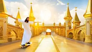 Asking AI To Create Jesus Skateboarding