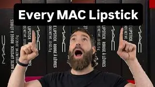 I Bought Every Lipstick at MAC Cosmetics  (Retro Matte Formula) Ruby Woo, Bronx