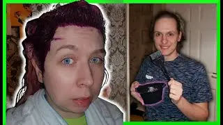 HOW TO DYE YOUR WIFE'S HAIR 2 DIFERENT COLOURS!