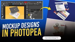How to Create Mockup Designs with Photopea on Your Smartphone |Photopea Mobile Tutorial No PC Needed