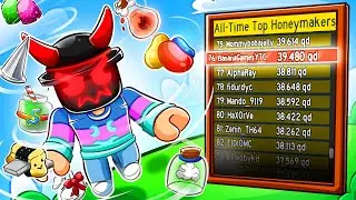 I FINALLY DONE IT! My BEST BOOSTS As Red Hive This Beesmas Honeyday! (Bee Swarm Simulator)