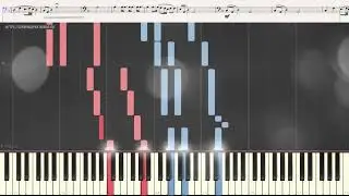 Песня бурлаков на Волге (Эй, ухнем!) (Ноты и Видеоурок для фортепиано) (piano cover)