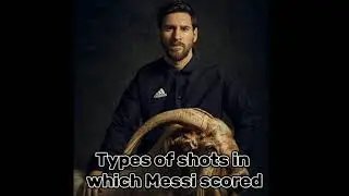Types of shots in which Messi scored     #fyp#football#shorts#fyp