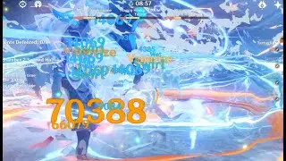 17s Triple kenki vs International - abyss v2.3 genshin impact