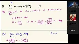Doubts of Chapter-1 Complex Numbers (Live Class)
