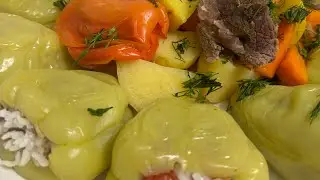 Мантоваркіде 1 сағатта 3 турлі тағам дайындаймыз.Голубцы ерекше рецепт.