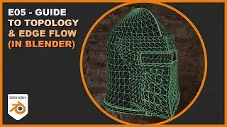 Blender beginners: Topology and Edge Flow (E05)